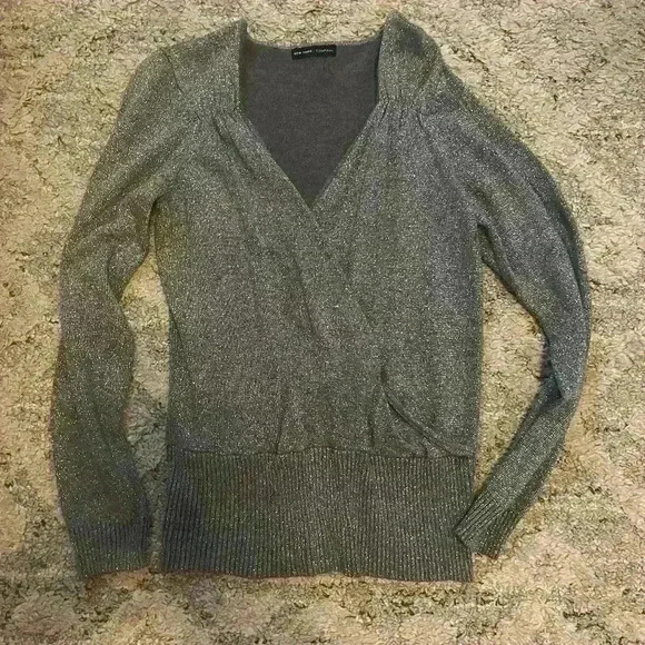 Silver Sparkle Blouse - Picture 1 of 2